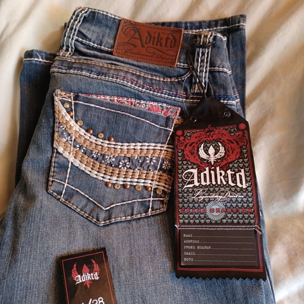 Adiktd Bandana Picnic Jeans